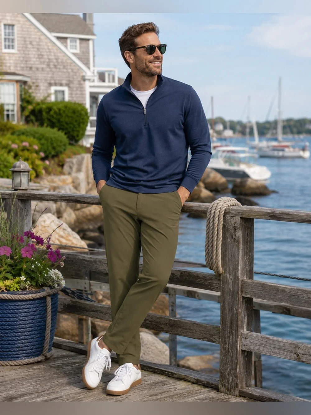 New Balance Men’s Olive Stretch Performance Pants 32x32 NWT